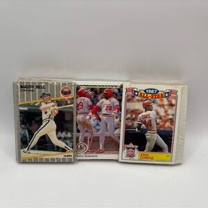 80s -90s Baseball Card Lot 300+ All Stars/ Commons Junk wax Era (Sealed).